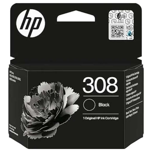 Picture of HP 308 BLACK INK CARTRIDGE